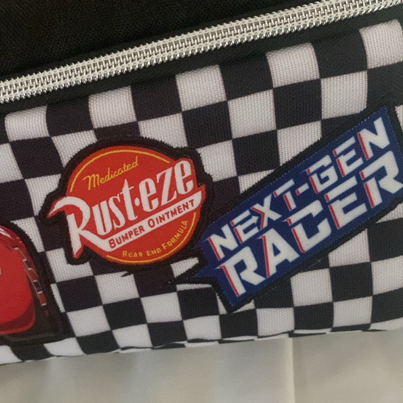 Lightning McQueen Checkered Lunch Bag NWT - Picture 7 of 7